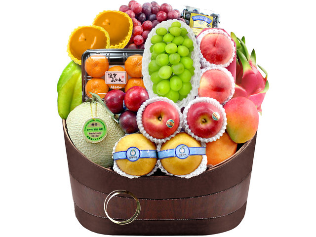 Deluxe Fresh Fruit Basket 1015B1