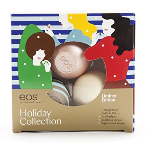 EOS Lip Balm Set Holiday Collection. Beauty gifts for teens.