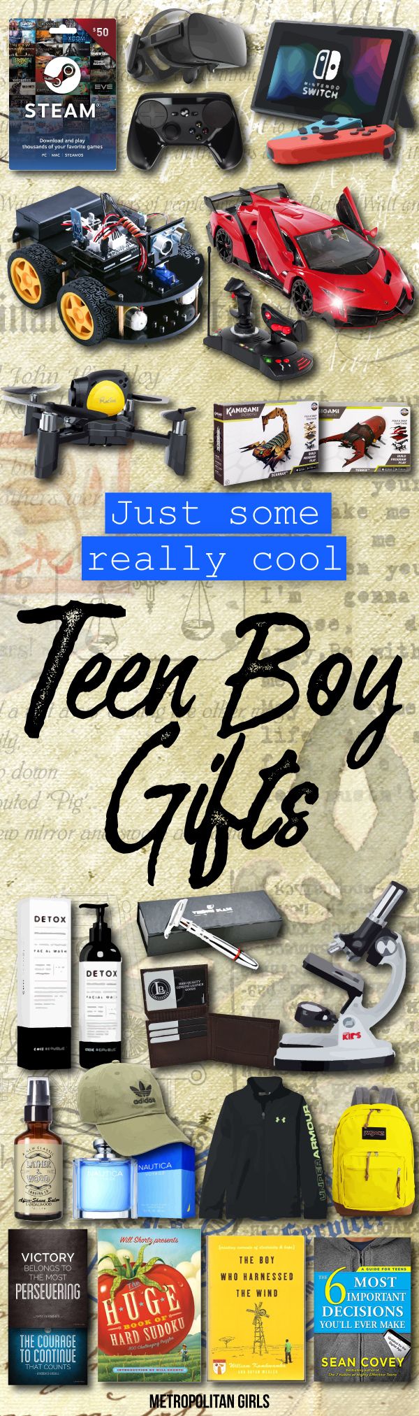 Teen Boy Gifts | Gift Ideas for Teen Boys 15-18 Year Old