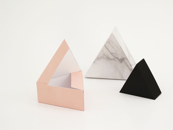 snug.triangle, 3 DIY giftboxes