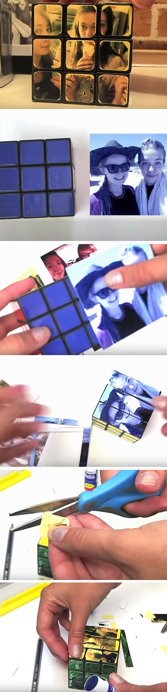 Rubiks Cube Photos | DIY Christmas Gifts for Family