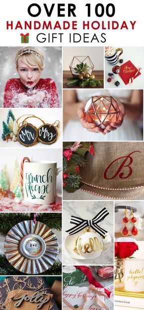 Over 100 Handmade Holiday Gift Ideas! Click here for more handmade goodness.