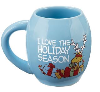 Treasures By Brenda: Peanuts' Snoopy Christmas Coffee Mug - Snoopy lovs the holi...