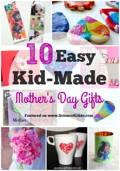 Try these 10 kid made Mother's Day gifts that are easy to make and easy on t...