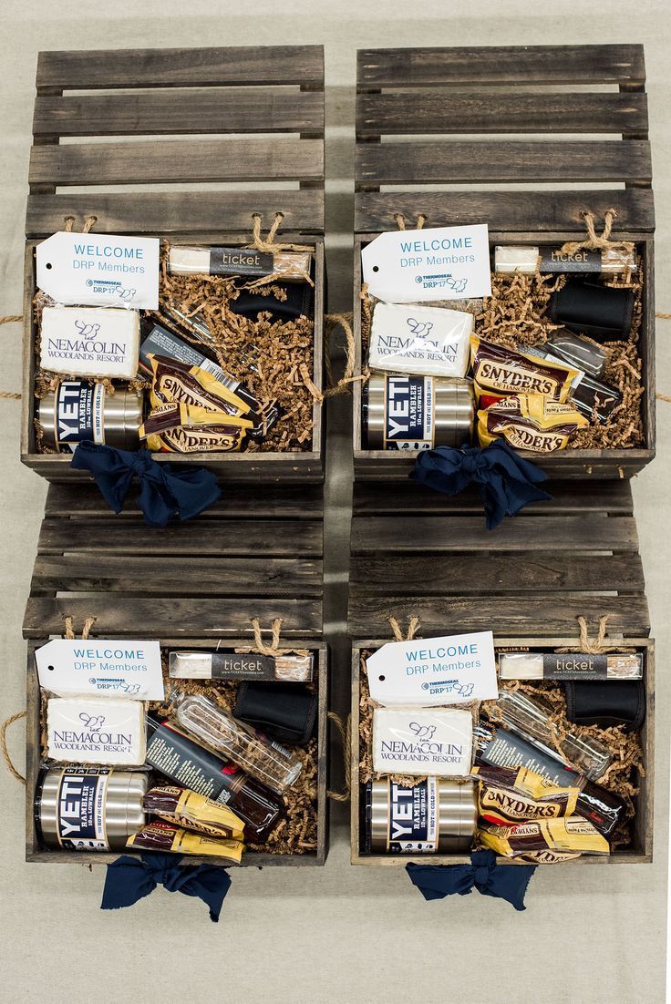 Masculine Corporate Curated Gift Crates. Corporate swag should be well-curated, ...