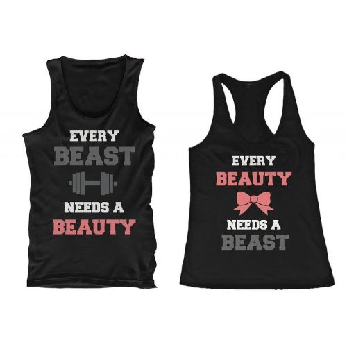 Beauty and The Beast Couple Shirt. Romantic ideas for Valentines Day. Gifts for ...