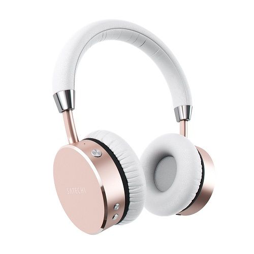 Glam Satechi Rose Gold Wireless Headphones. tech gifts for teens. Christmas gift...