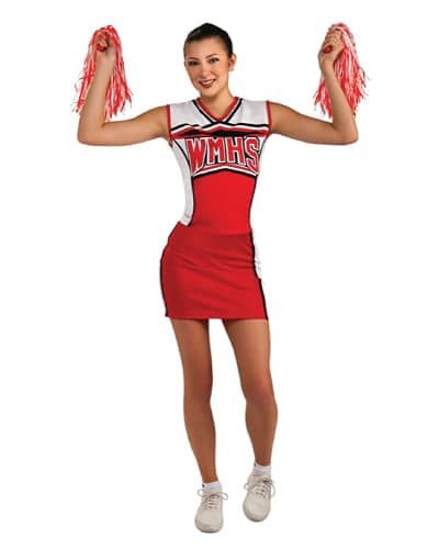 Glee Cheerleader outfits. Halloween costumes for teens #cheerios #cheerleader #c...