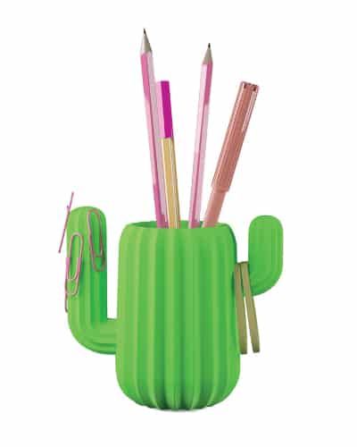 Green Cactus Pen Holder. Desktop Organization. Desk Accessories. Back To School ...