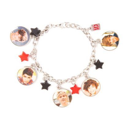 One Direction Photo Charm Bracelet this is great directioners so they can look a...