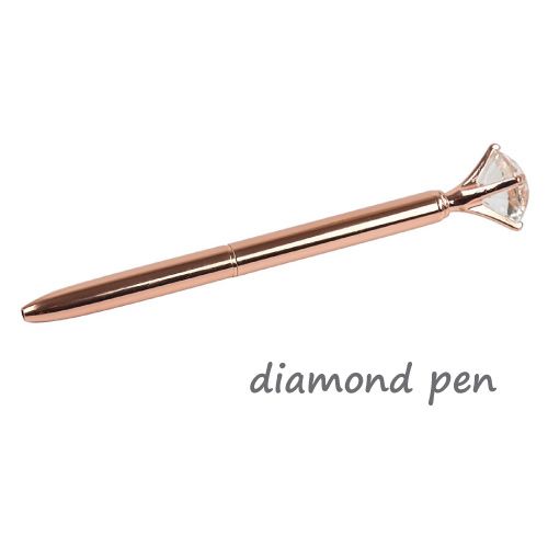 Rose Gold Pen with Diamond. School supplies. (Easter Basket Ideas for Teenagers ...
