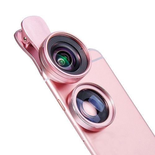Rosy Pink Phone Camera Lens Kit. Tech gifts for teens. Christmas gift ideas for ...