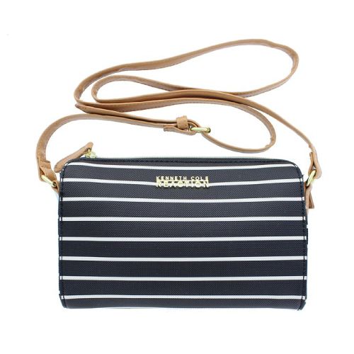 Simple and chic stripes handbag by Kenneth Cole Reaction. Christmas gifts for he...