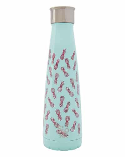Sip by Swell Pastel Blue Pineapple Water Bottle- Back to school supplies for tee...
