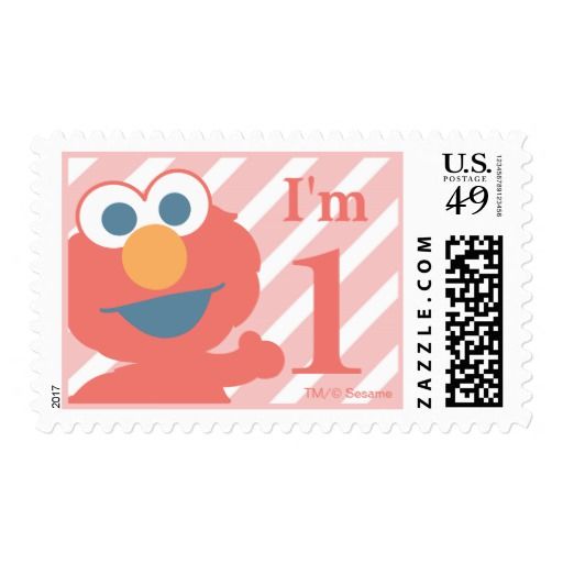 Elmo Baby Birthday Postage