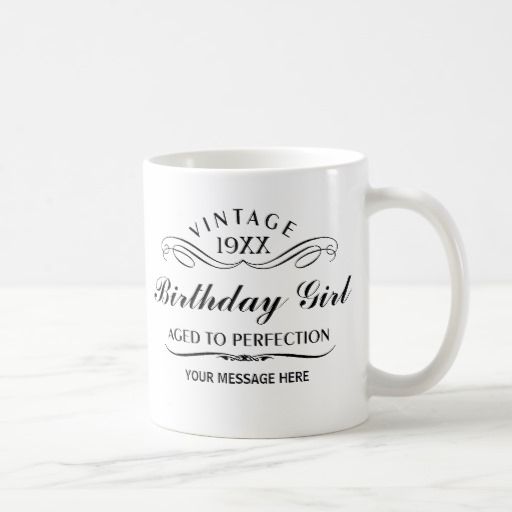 Personalized Funny Birthday Mug