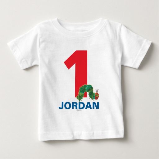 The Very Hungry Caterpillar First Birthday Baby T-Shirt