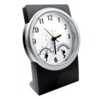 Desk alarm clock with thermometer and hygrometer (PGIFTSJ41217) - Perkal Corpora...