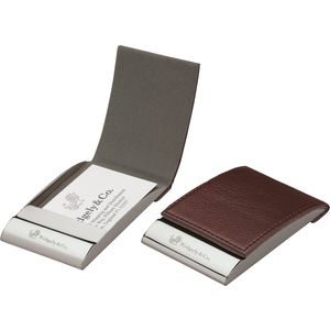 Leather Business Card Case - Unique Corporate Gifts