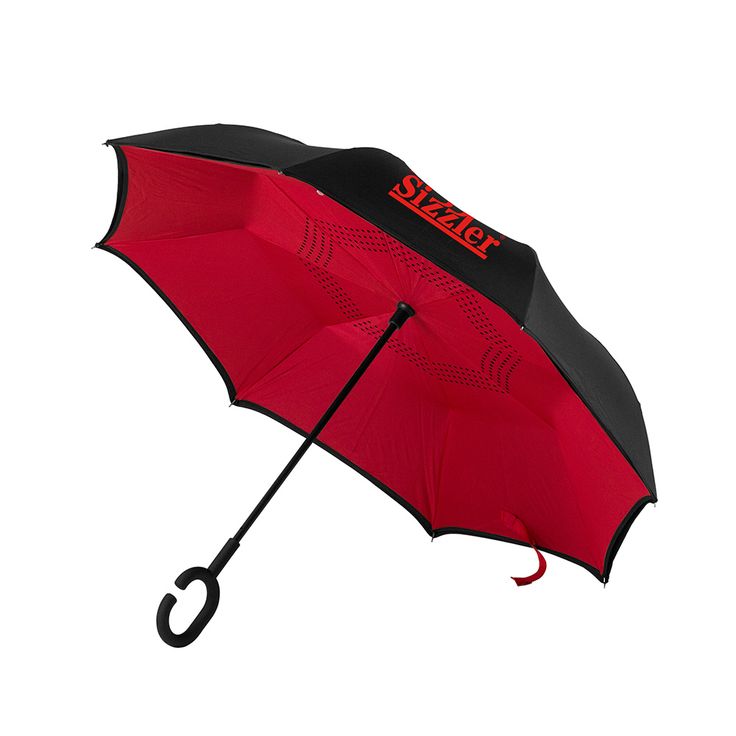 The Reversible Umbrella! 2017's Most Popular Corporate Gift. Reverse open/close ...