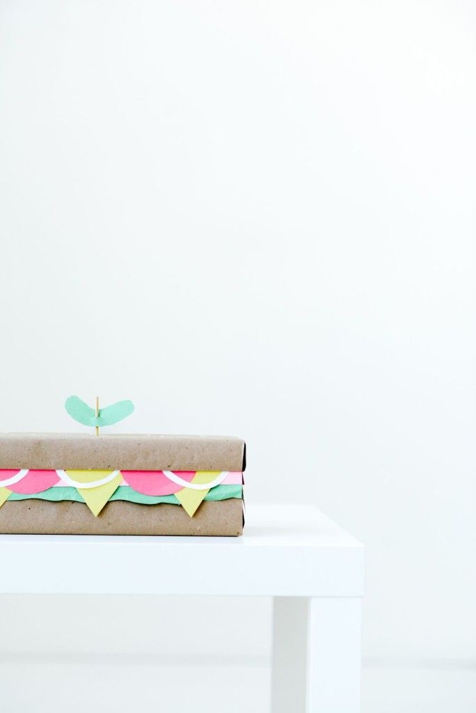 DIY Packages - Sandwich Gift Wrapping