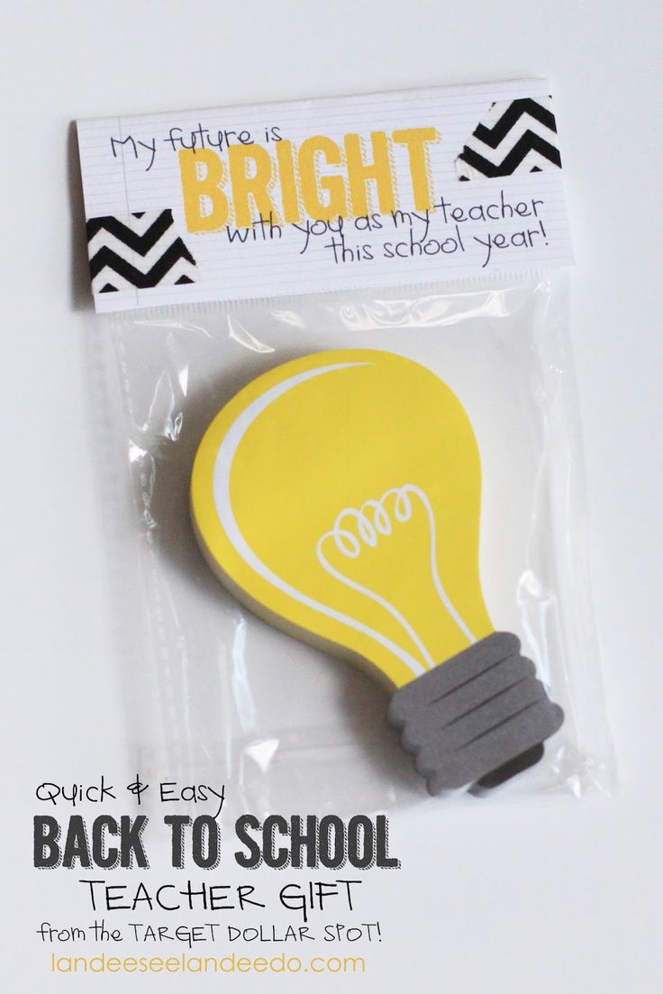 Back To School Teacher Gift Idea - landeelu.com
