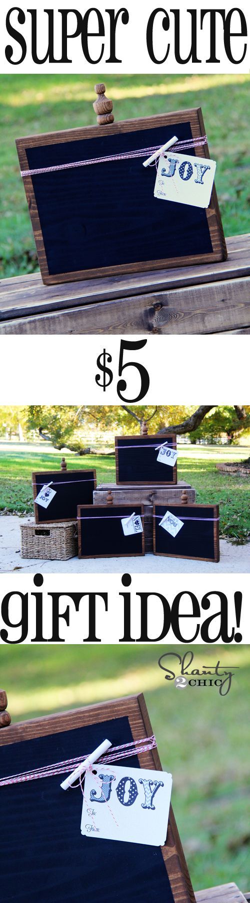 DIY #Christmas Gift Idea at Shanty-2-Chic.com // Perfect #gift for teachers, fam...