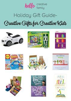 Gift ideas for kids | Hello Creative Family Holiday Gift Guide Creative Gifts fo...
