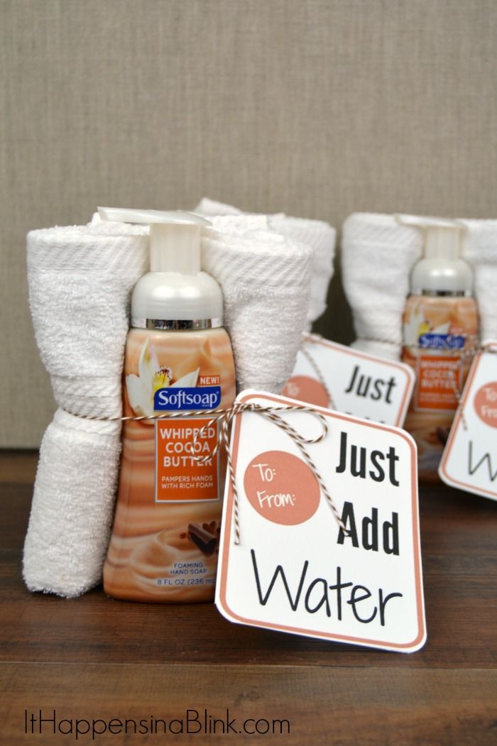 Just Add Water Soap and Towel Gift Idea  #FoamSensations #CollectiveBias #ad |  ...