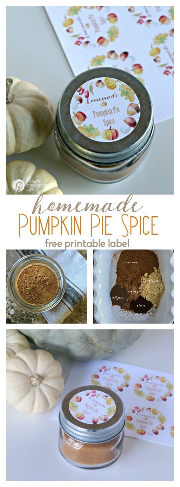 Pumpkin Pie Spice | make your own homemade pumpkin pie spice with this simple re...