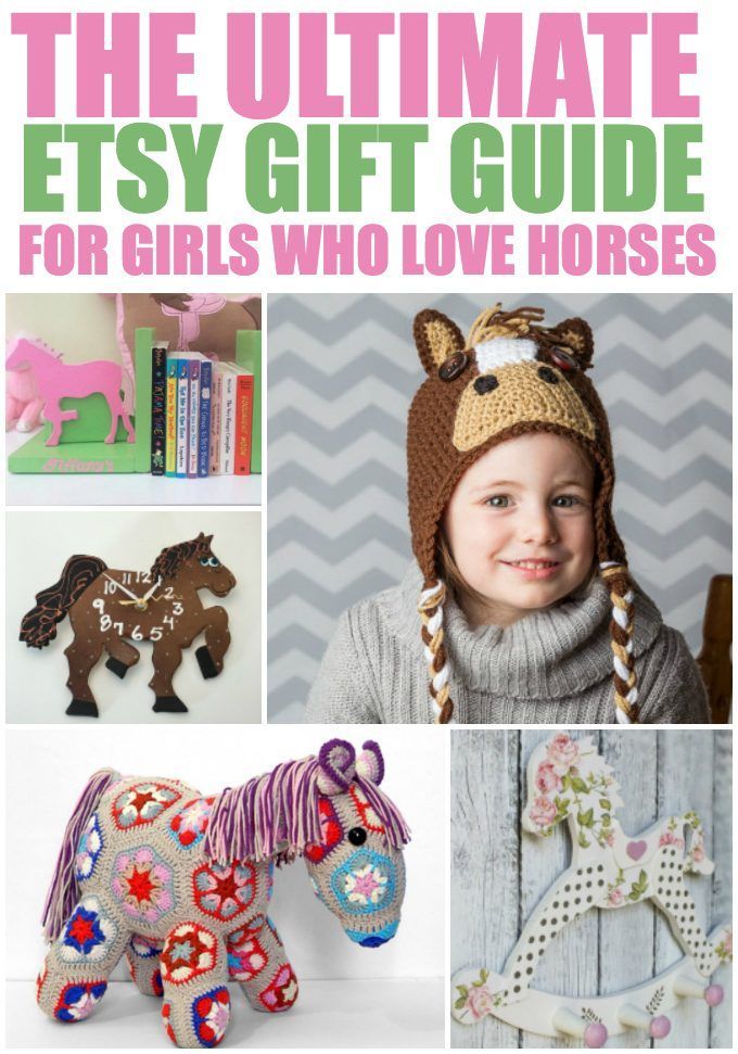 The Ultimate Etsy Gift Guide for Girls Who Love Horses - Find the perfect giving...