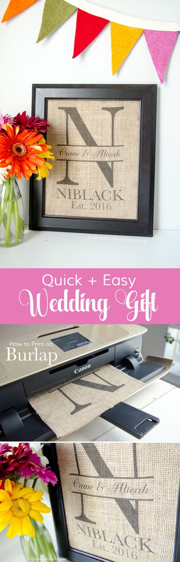 This decor makes the best DIY art for a wedding, or nursery...the ideas are endl...