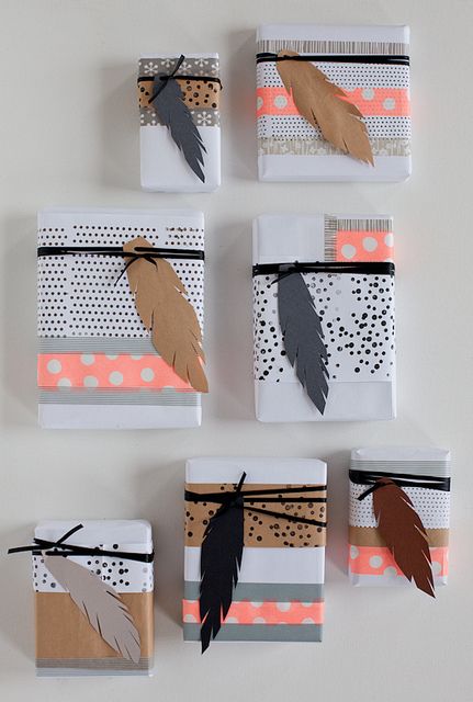 paper feather tags