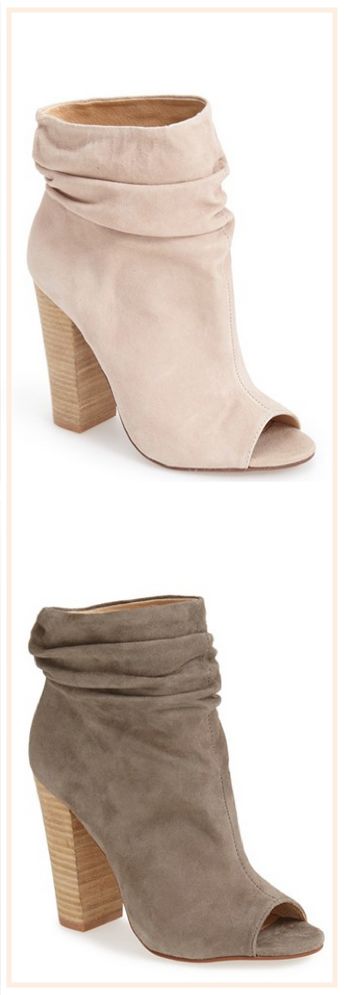 Slouch booties: i'll take a pair in each color, please! #FallMustHaves