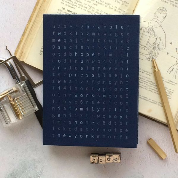 Personalised word search 2018 diary