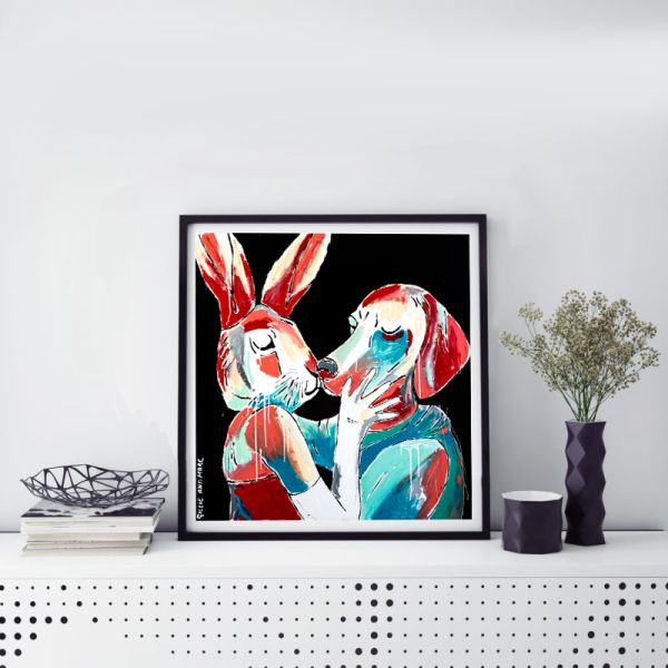 She loved him more than she thought was possible Limited Edition Art Print
