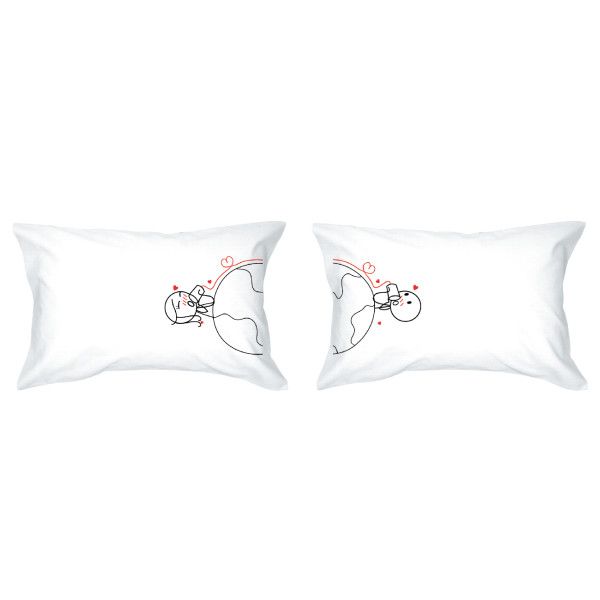 The Talk couple's pillowcases (set of 2)