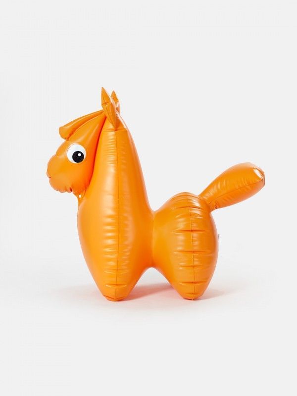 Pony Inflatable Toy – 1970s design by Czech designer Libuše Niklová at Moo...
