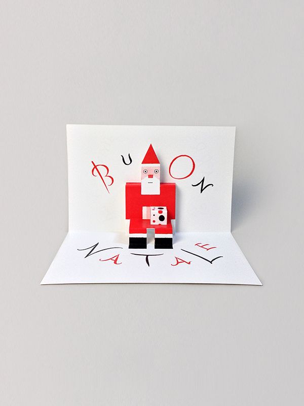 Santa Pop-Up Christmas Card