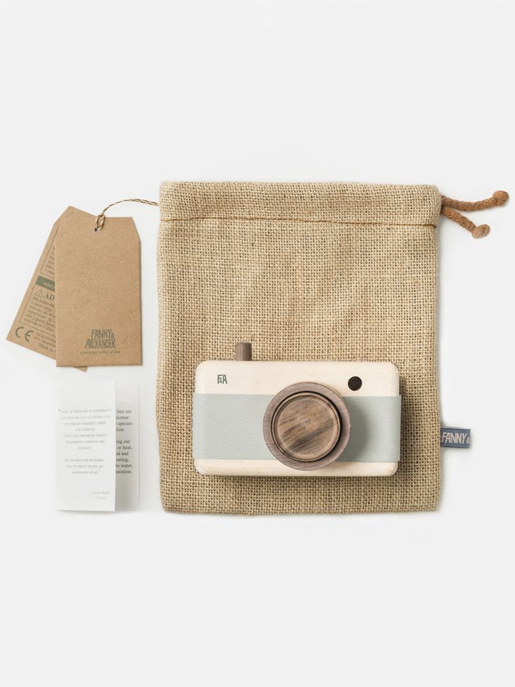 Wooden Toy Camera by Fanny & Alexander