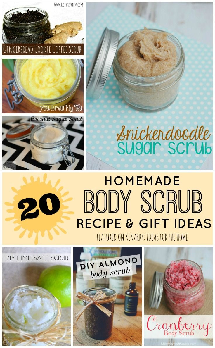Every homemade body scrub recipe you need to make great gifts for Mother's D...