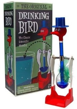 My grandmother had one of these Drinking Birds for years.  I think giving a mom ...