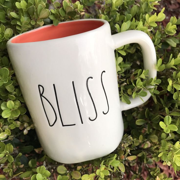 New RAE DUNN Magenta BLISS Gift Coffee Tea Summer 2017 Farmhouse Decor Mug Gift ...