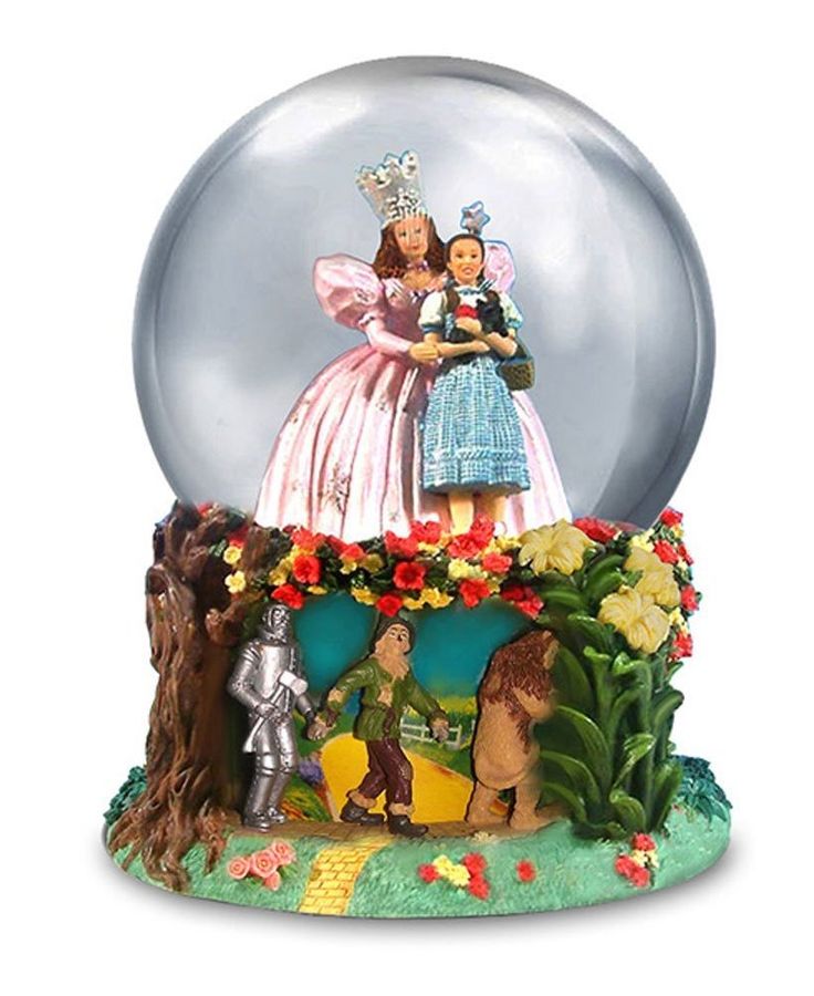 Wizard of Oz Glinda and Dorothy Water Globe by San Francisco Music Box