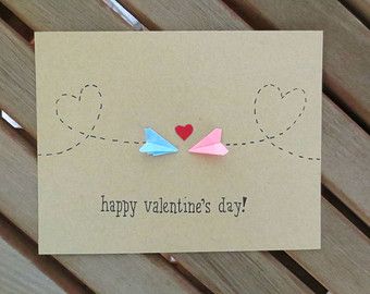 long distance valentine, valentine's card, valentine's day card, paper a...