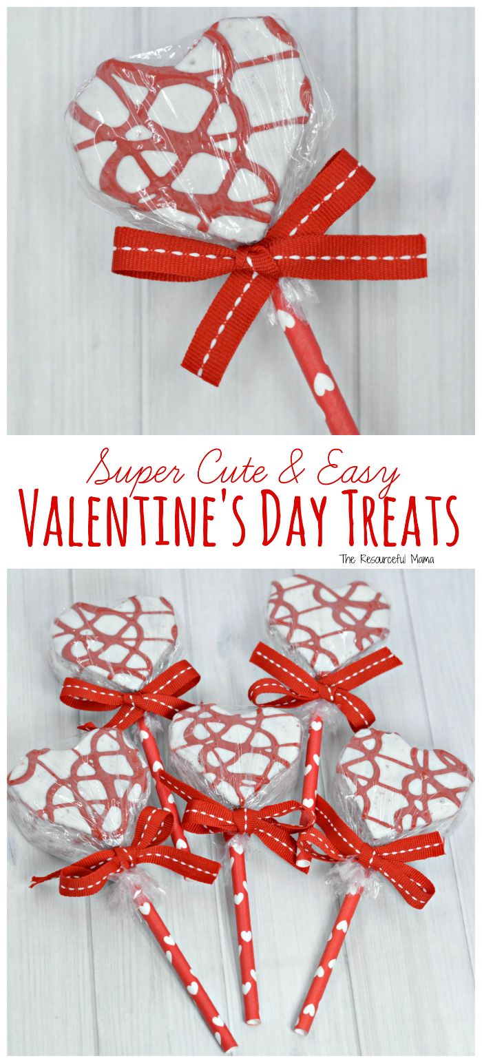 You can have super cute and easy Valentine's Day treats your child's Val...