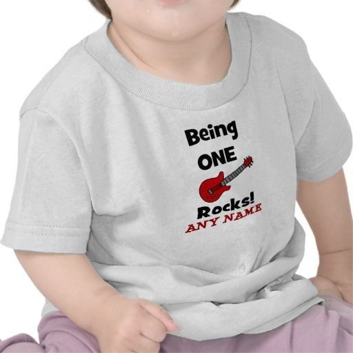 Being One Rocks! with Guitar Shirt or