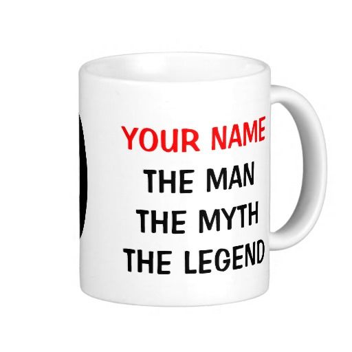 The man myth legend mug for 60th Birthday men