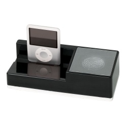 Awesome corporate gift desktop docking station with speakers.