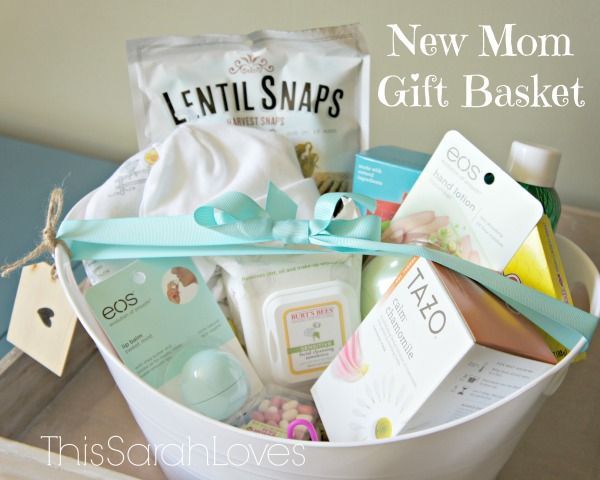 New Mom Gift Basket | This Sarah Loves